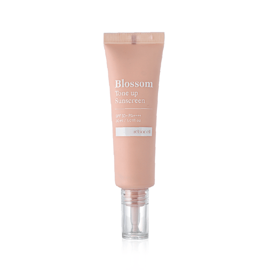 Reblocell Blossom Tone up Sunscreen SPF 50+ PA++++ 30ml - Komiko Beauty
