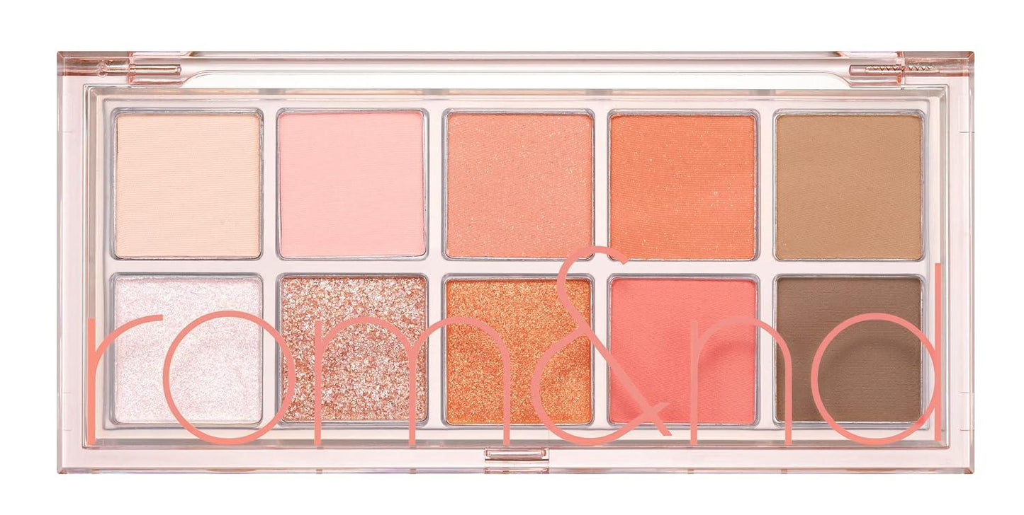 ROMAND Better Than Palette 6g Energetic bright 08 Peach Dahlia Garden - Komiko Beauty