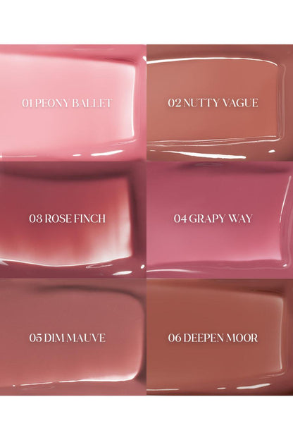 Romand Glasting Color Gloss 4g - 08 Cherry Up - Komiko Beauty