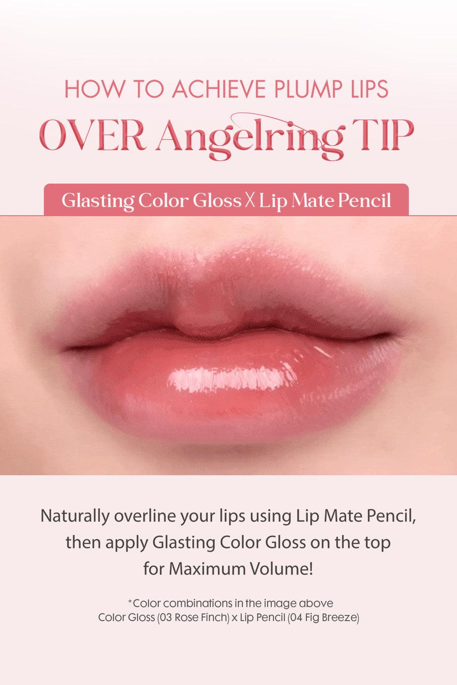 Romand Glasting Color Gloss 4g - 08 Cherry Up - Komiko Beauty