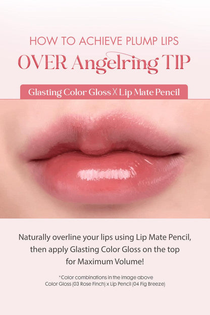 Romand Glasting Color Gloss 4g - 08 Cherry Up - Komiko Beauty
