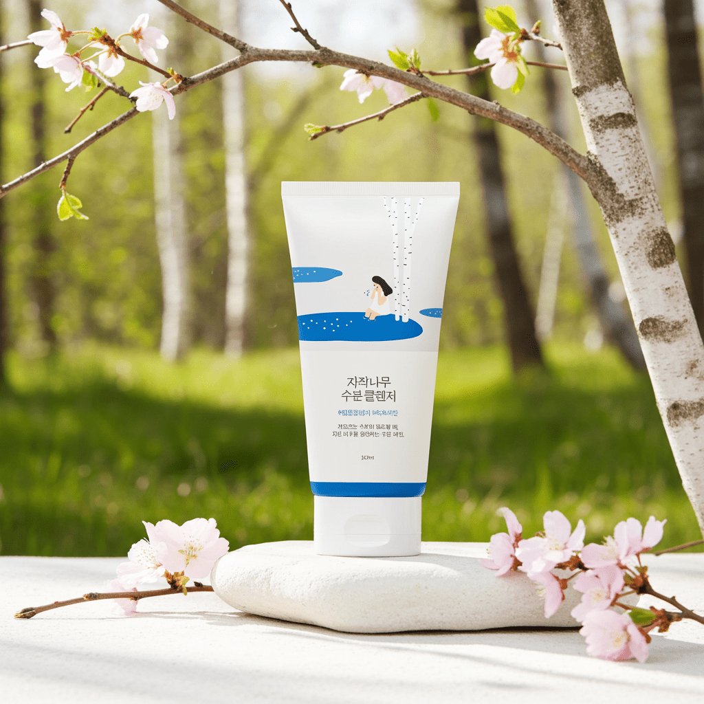 ROUND LAB Birch Juice Moisturizing Cleanser - Komiko Beauty