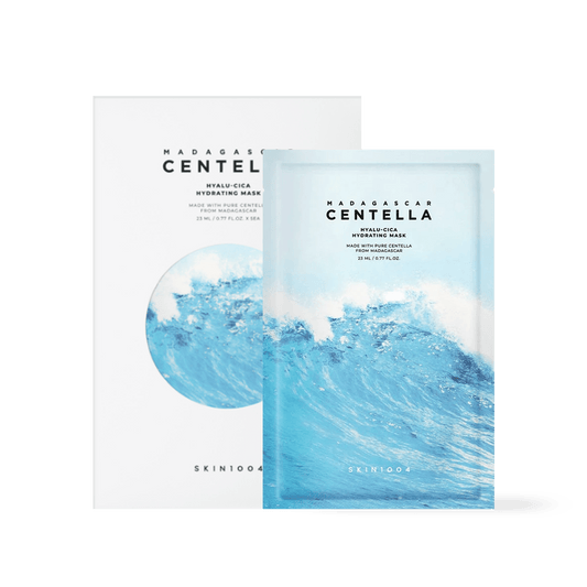 Skin1004 Madagascar Centella Hyalu - Cica Hydrating Mask - 2 Size - Komiko Beauty