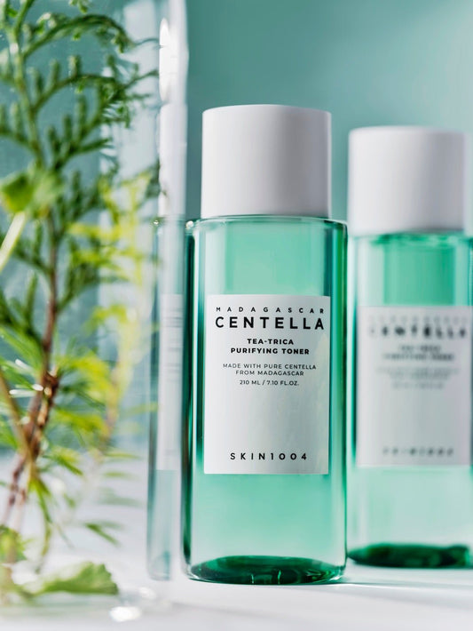 Skin1004 Madagascar Centella Tea - Trica Purifying Toner 210ml - Komiko Beauty