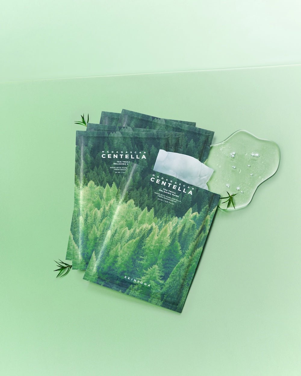 Skin1004 Madagascar Centella Tea - Trica Relaxing Mask 1ea*24ml - Komiko Beauty