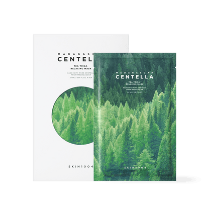 Skin1004 Madagascar Centella Tea - Trica Relaxing Mask - 2 Size - Komiko Beauty