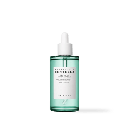 Skin1004 Madagascar Centella Tea - Trica Relief Ampoule - 2 Size - Komiko Beauty