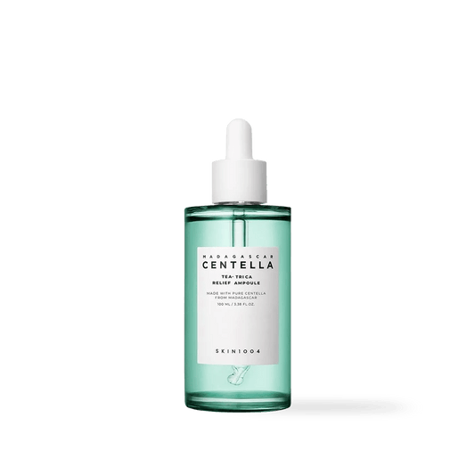 Skin1004 Madagascar Centella Tea - Trica Relief Ampoule - 2 Size - Komiko Beauty