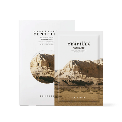 Skin1004 Madagascar Centella Watergel Sheet Ampoule Mask - 2 Type - Komiko Beauty