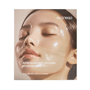 Skinego Super Glow Deep Collagen Hydrogel Mask 4ea - Komiko Beauty