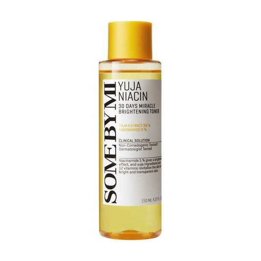 SomeByMi YUJA NIACIN 30 DAYS MIRACLE BRIGHTENING TONER 150ml - Komiko Beauty