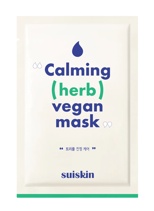 Suiskin Calming (herb) Vegan Mask box - Komiko Beauty