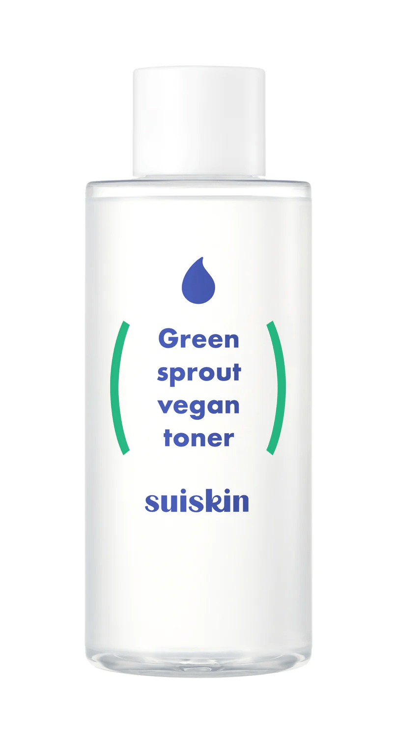 Suiskin Green sprout vegan toner 200ml - Komiko Beauty