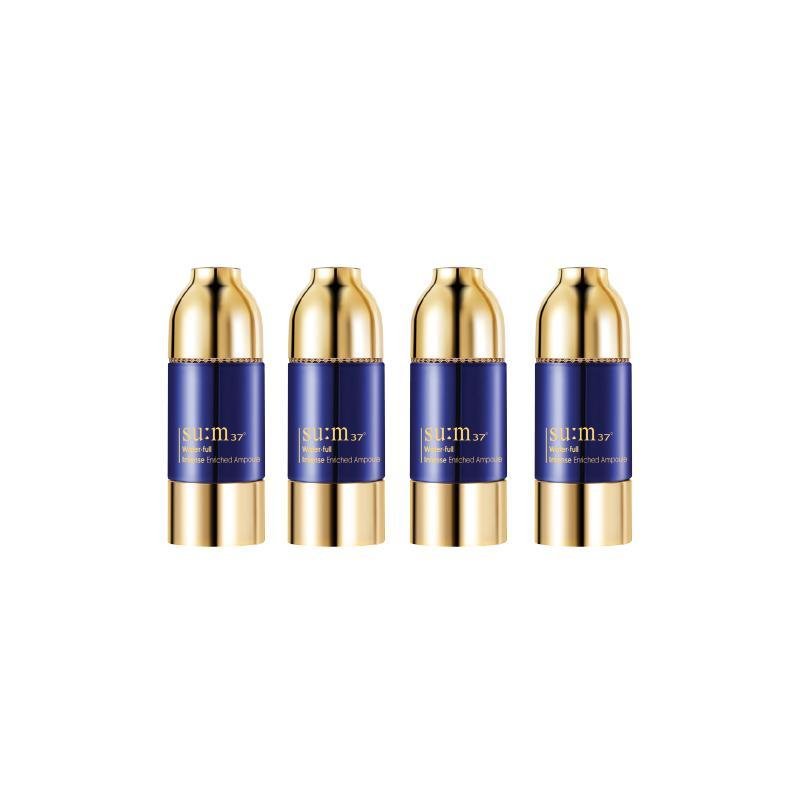 Su:m37 Water - full Intense Enriched Ampoule 15mlX4pcs - Komiko Beauty
