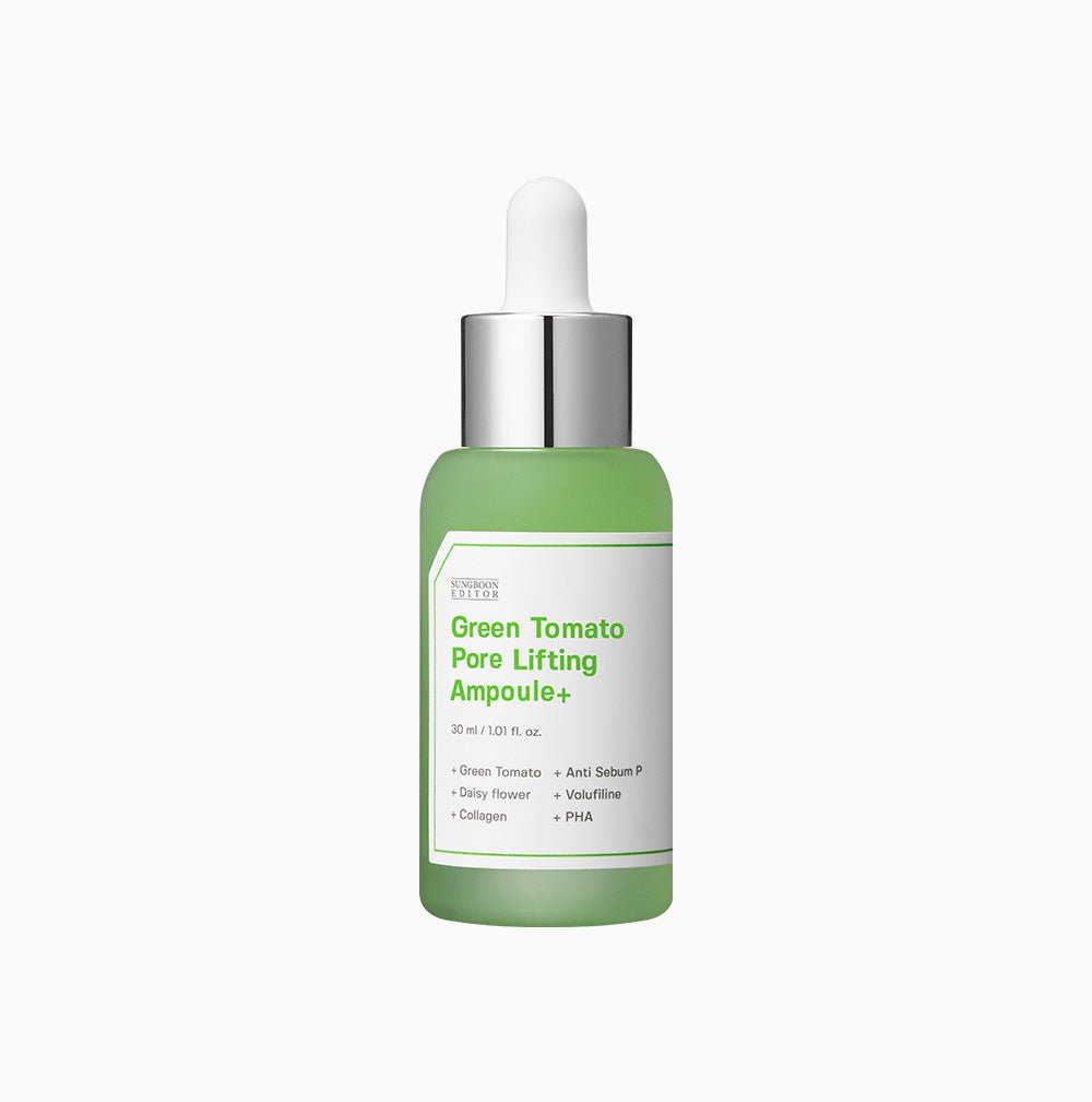 SUNGBOON EDITOR Green Tomato Pore Lifting Ampoule 30ml - Komiko Beauty