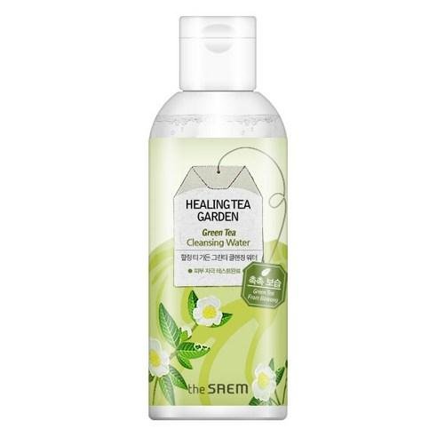 theSAEM Healing Tea Garden Green Tea Cleansing Water 300ml - Komiko Beauty