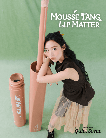 Tiptoe Mousse Tang Lip Matter - 6 Colors - Komiko Beauty