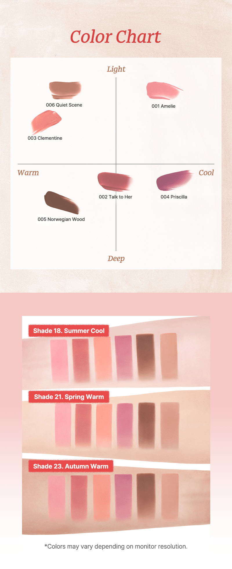 Tiptoe Mousse Tang Lip Matter - 6 Colors - Komiko Beauty