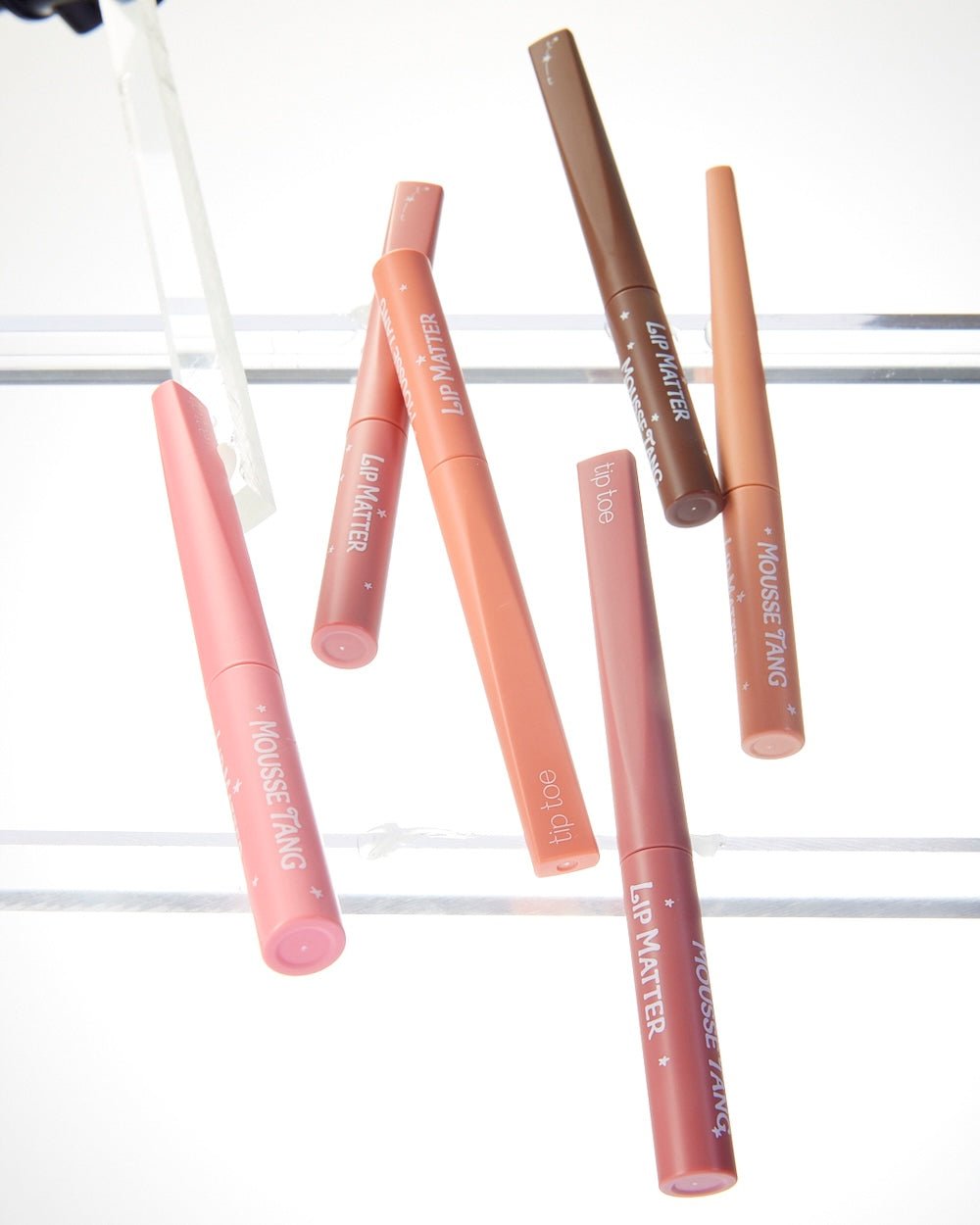Tiptoe Mousse Tang Lip Matter - 6 Colors - Komiko Beauty