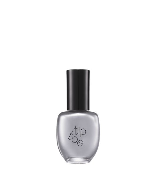 Tiptoe Nail Polish 303 Silver Shaker 10g - Komiko Beauty