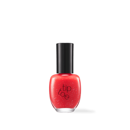 Tiptoe Syrup Glitter & Shimmer Nail Polish - 12 Colors - Komiko Beauty