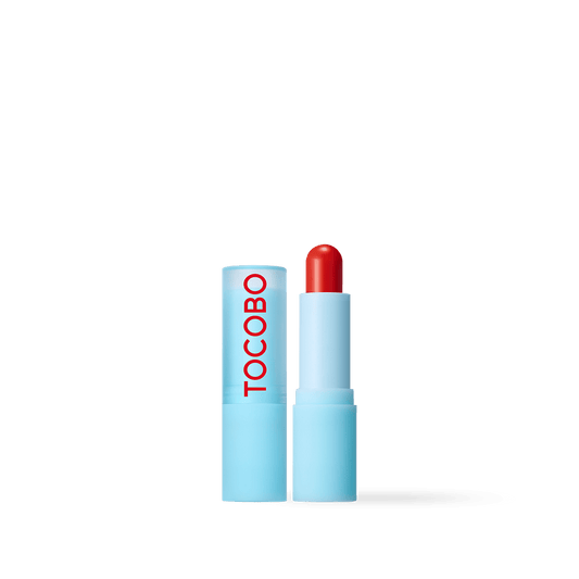 Tocobo Glass Tinted Lip Balm 013 TANGERINE RED 3.5g - Komiko Beauty