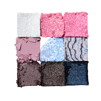 Unleashia Glitterpedia Eye Palette - 9 Colors - Komiko Beauty