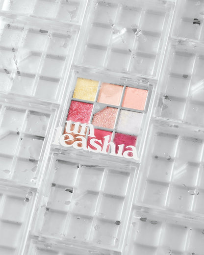 Unleashia Glitterpedia Eye Palette - 9 Colors - Komiko Beauty