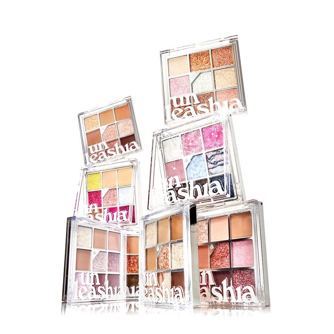 Unleashia Glitterpedia Eye Palette - 9 Colors - Komiko Beauty