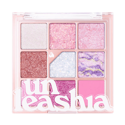 Unleashia Glitterpedia Eye Palette - 9 Colors - Komiko Beauty