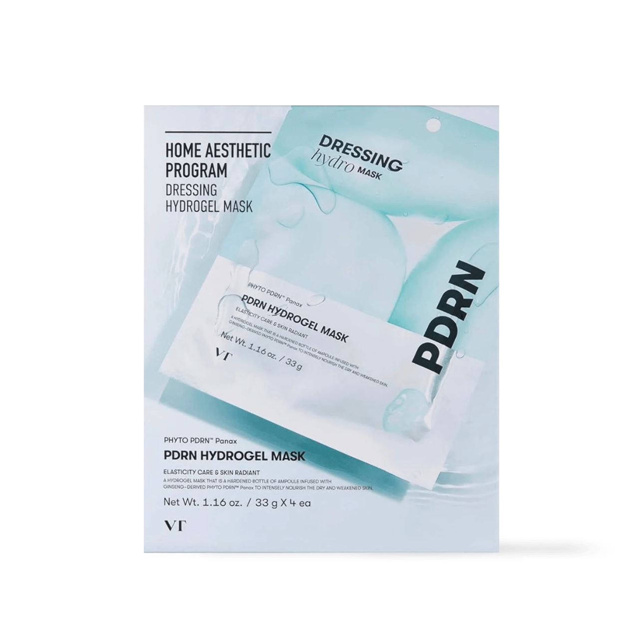 VT Cosmetics PDRN Hydrogel Mask 4EA - Komiko Beauty