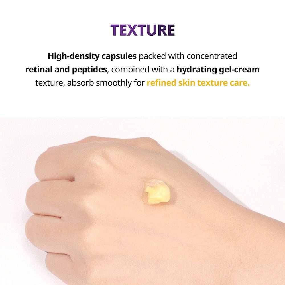 VT Cosmetics Retinal Peptide Hyaluronic Capsule Cream 50ml - Komiko BeautyMoisturizer