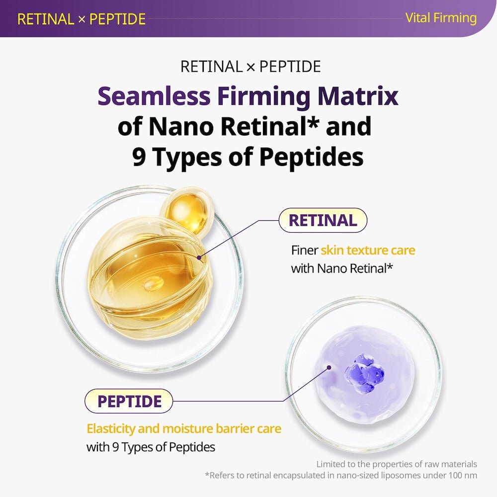 VT Cosmetics Retinal Peptide Hyaluronic Capsule Cream 50ml - Komiko BeautyMoisturizer