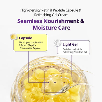 VT Cosmetics Retinal Peptide Hyaluronic Capsule Cream 50ml - Komiko BeautyMoisturizer
