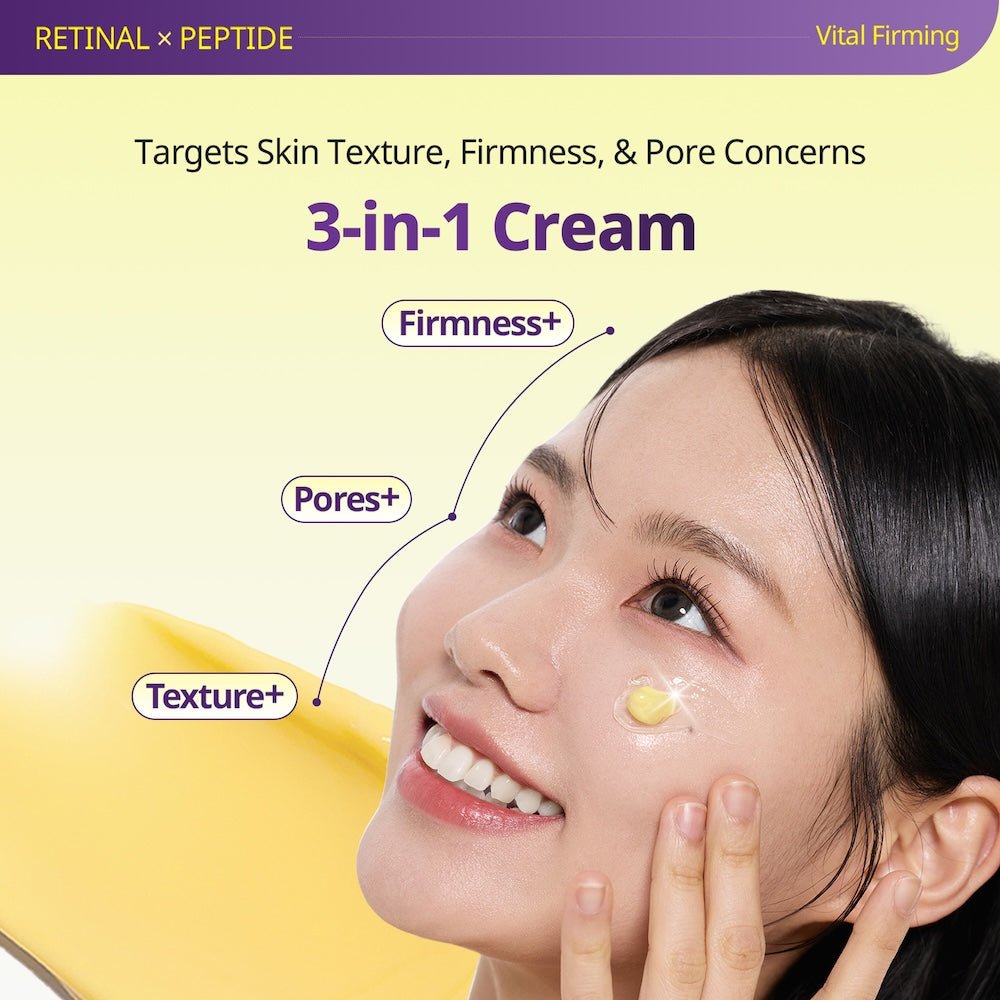 VT Cosmetics Retinal Peptide Hyaluronic Capsule Cream 50ml - Komiko BeautyMoisturizer