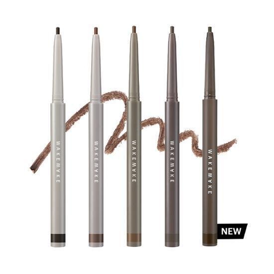 WAKEMAKE Real Ash Pencil Liner 0.14g - 03 Soft Brown - Komiko Beauty