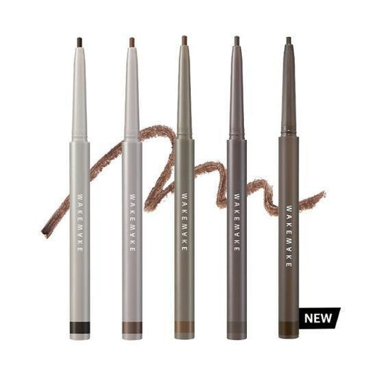 WAKEMAKE Real Ash Pencil Liner 0.14g - 03 Soft Brown - Komiko Beauty