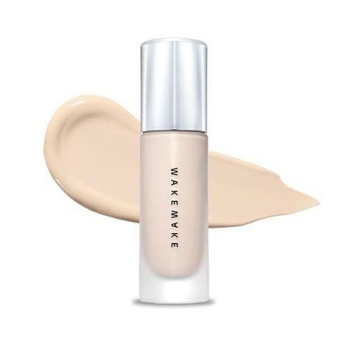 WAKEMAKE Water Velvet Cover Foundation SPF30+ 30ml - 21 Vanilla - Komiko Beauty